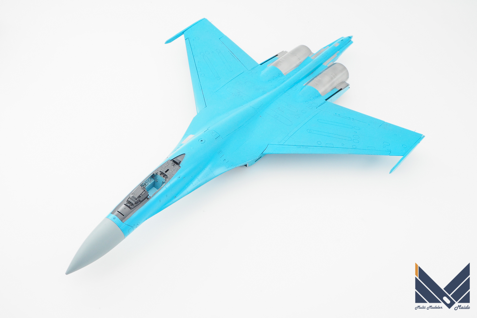 グレートウォールホビー 1/48 Su-27 フランカーB 製作3 基本塗装
