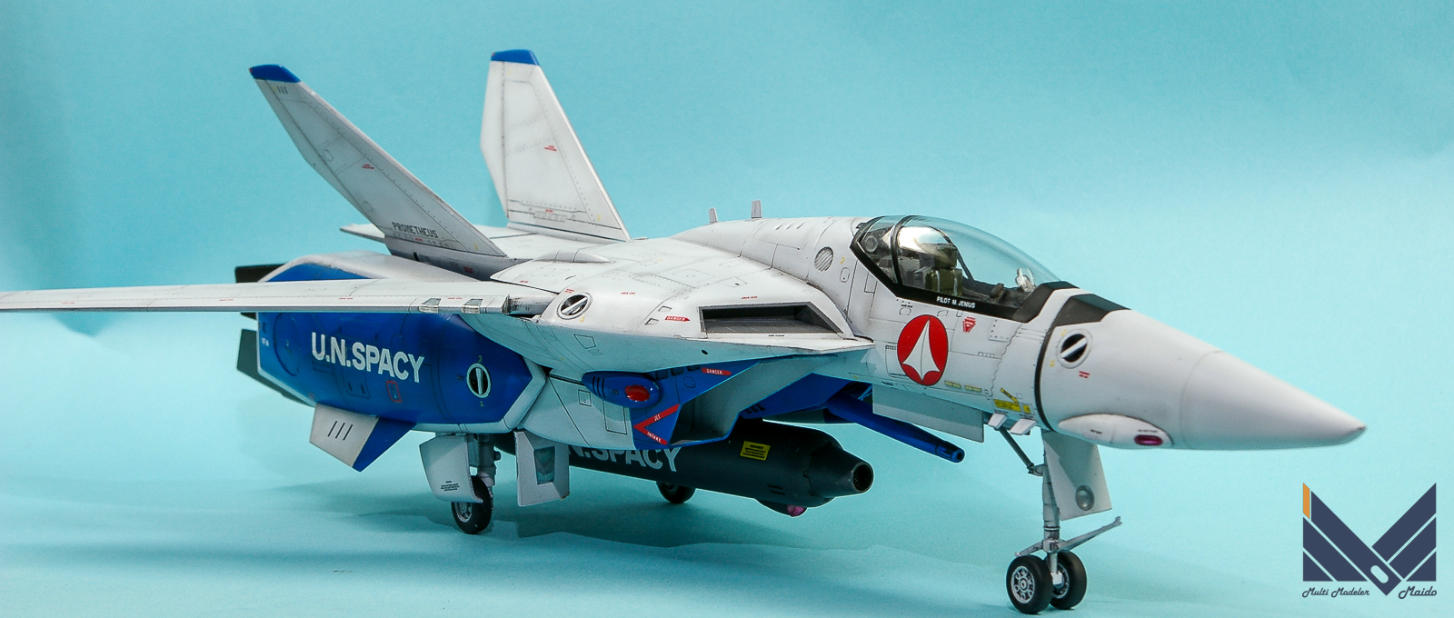 ハセガワ 1/48 VF-1A マックス機 完成品HASEGAWA VF-1A | 模型工房M