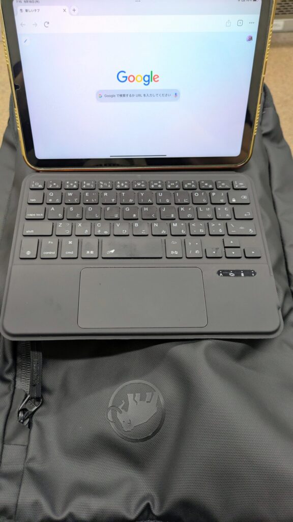 MePadKey実機レビュー｜iPad miniを“外で書ける端末”にする一体型