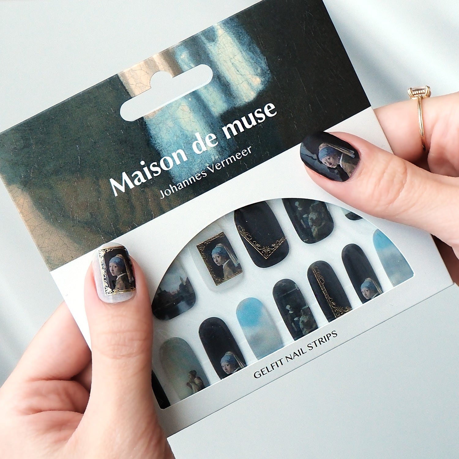 ジェルネイルシール】フェルメール / Johannes Vermeer – Maison de muse