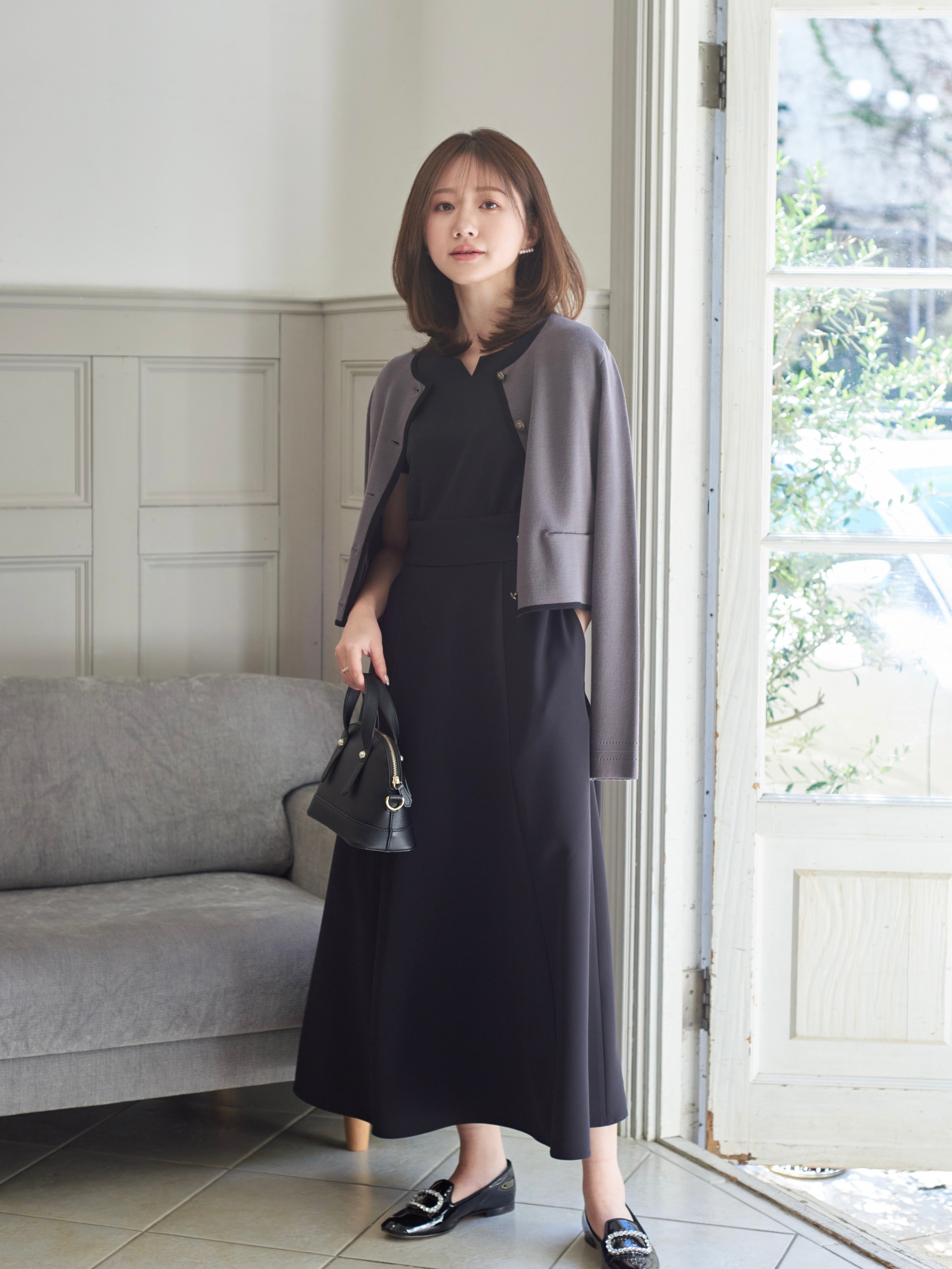 4/26在庫発売】2WAYエコレザーミニボストンバッグ【リサイクル素材