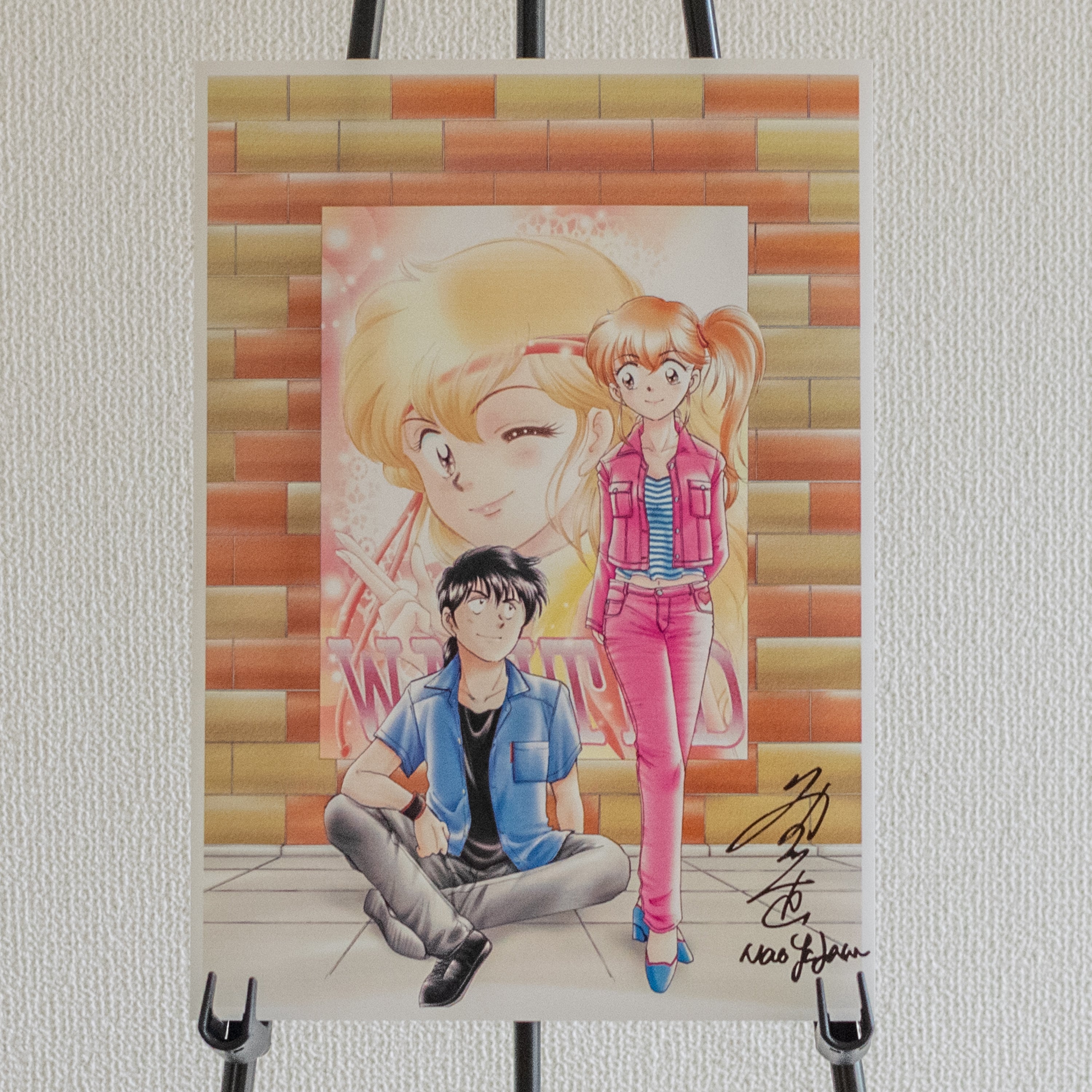 谷沢直 直筆サイン入りプリントイラスト – MAJI展