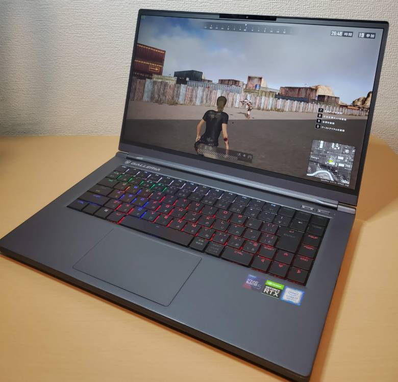 ドスパラGALLERIA GCR2070RGF-QCレビュー】デザイン性とゲーム性能を