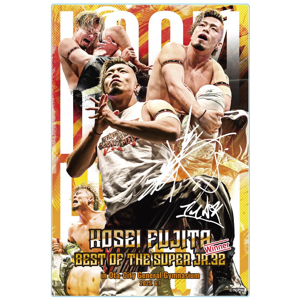 新日本プロレス アクリルブロック 2025年6月1日 BEST OF THE SUPER Jr