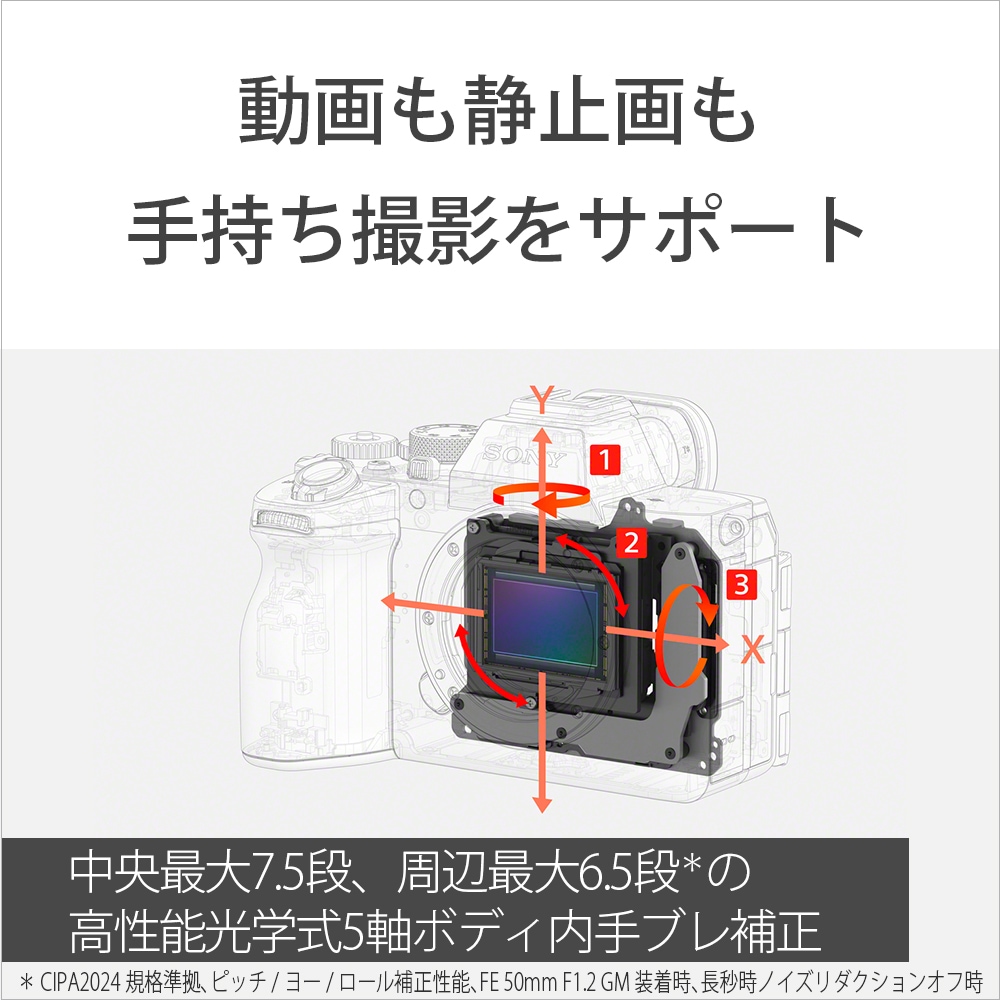 SONY α7 V ボディ （ILCE-7M5）今なら純正予備バッテリー1個プレゼント