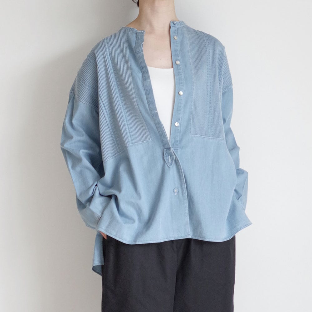 Pheeta フィータ : Trinity Shirt トリニティ デニムシャツ | Tops