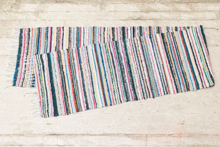 北欧家具 talo フィンランド製 トラースマッタ （裂き織りマット）