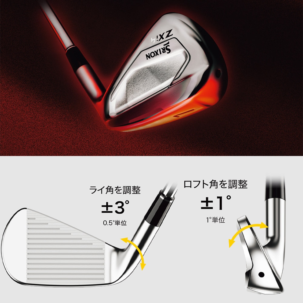 6‐Pwセット】スリクソン ZXi4 アイアン 日本シャフト 950ネオ/S 装着