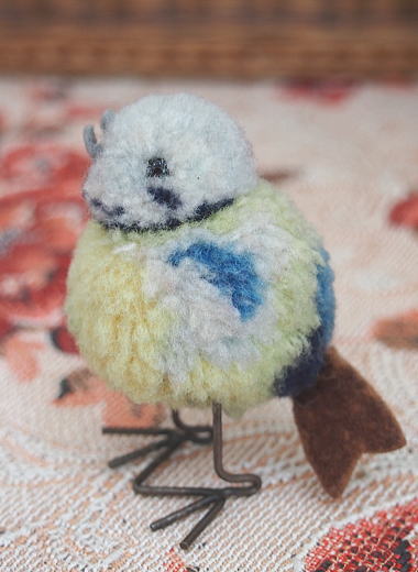 ヴィンテージ Steiff（シュタイフ）社 ぽんぽん 小鳥 VI546