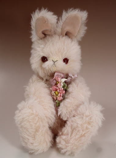 まつもとようこ/うさぎ ピンク | テディベア,アーティストベア