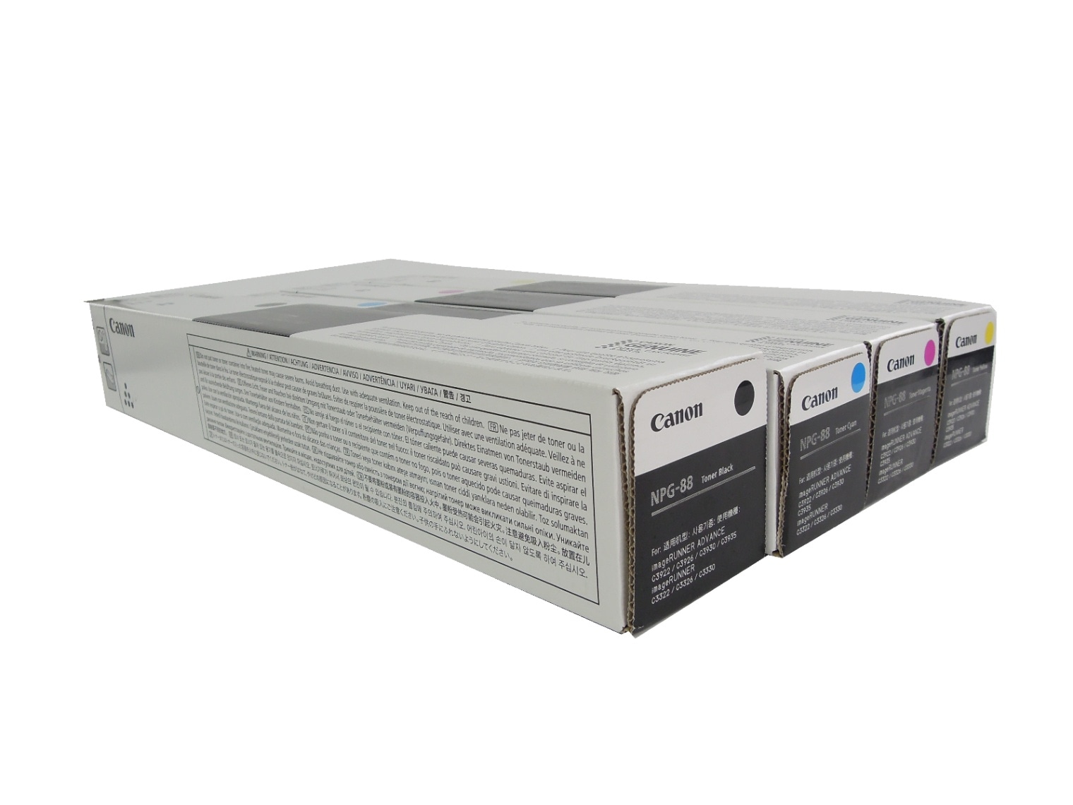 キヤノン Canon NPG-88 4色セット（K、M、C、Y 各1本） 純正品