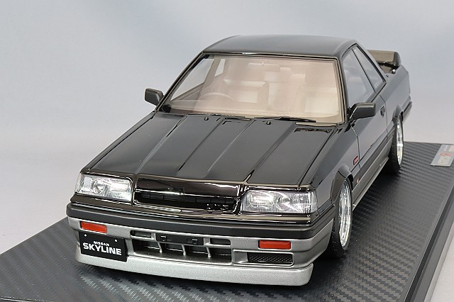 イグニッションモデル 1/18 日産 スカイライン GTS-R (R31) ブラック