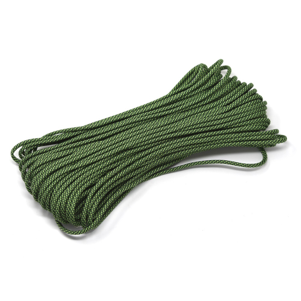 Z156 / TIGER パラコード 4mm / グリーンティー〈1束(30m)〉:がまぐち