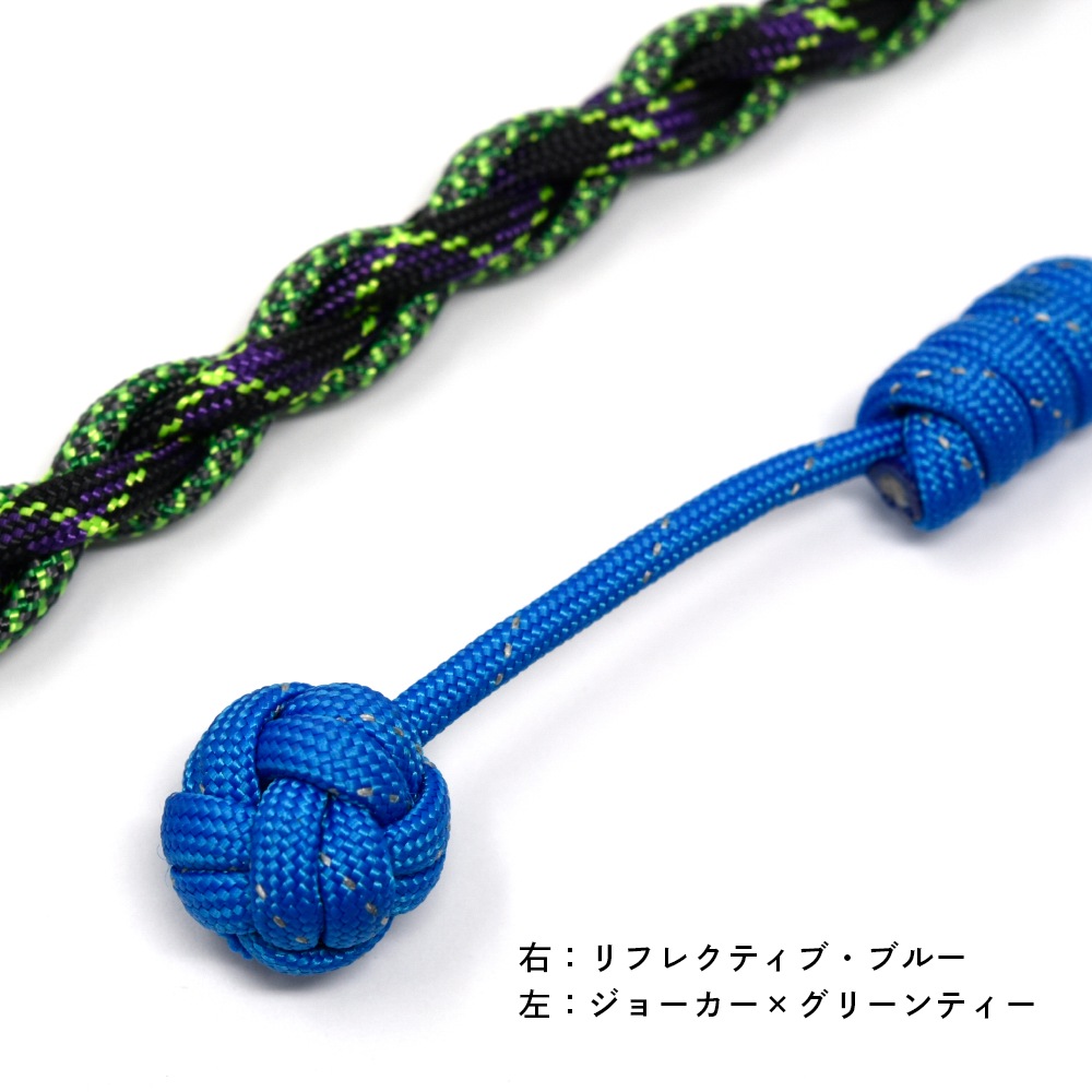 Z156 / TIGER パラコード 4mm / グリーンティー〈1束(30m)〉:がまぐち