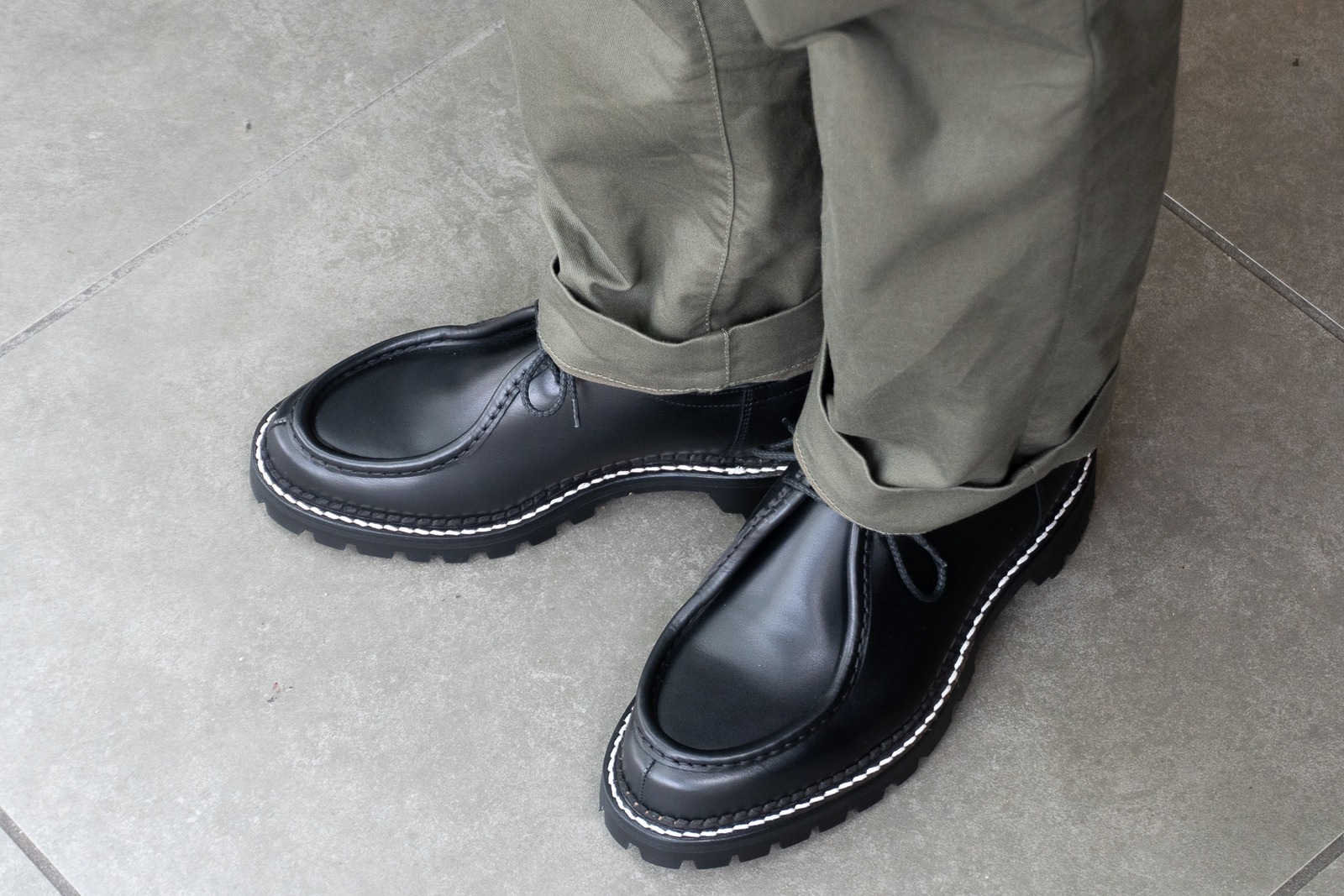 トレーディングポスト キャニオン|CANYON BLACK チロリアンシューズ