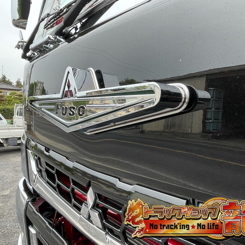 ステンレス 大型 バスマーク アンドン 【鏡面】 奥目 8mm丸棒巻き LED