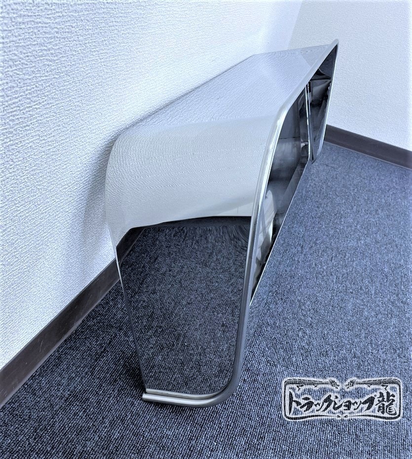 鏡面ステンレス アンドンカバー 丸棒バイザー付き アルナ JB 大(900