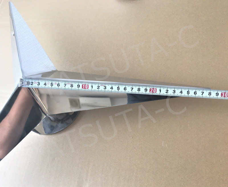 鏡面ステンレス 【22.5インチ/H105mm】 ベンツ型 ホイールスピンナー 4