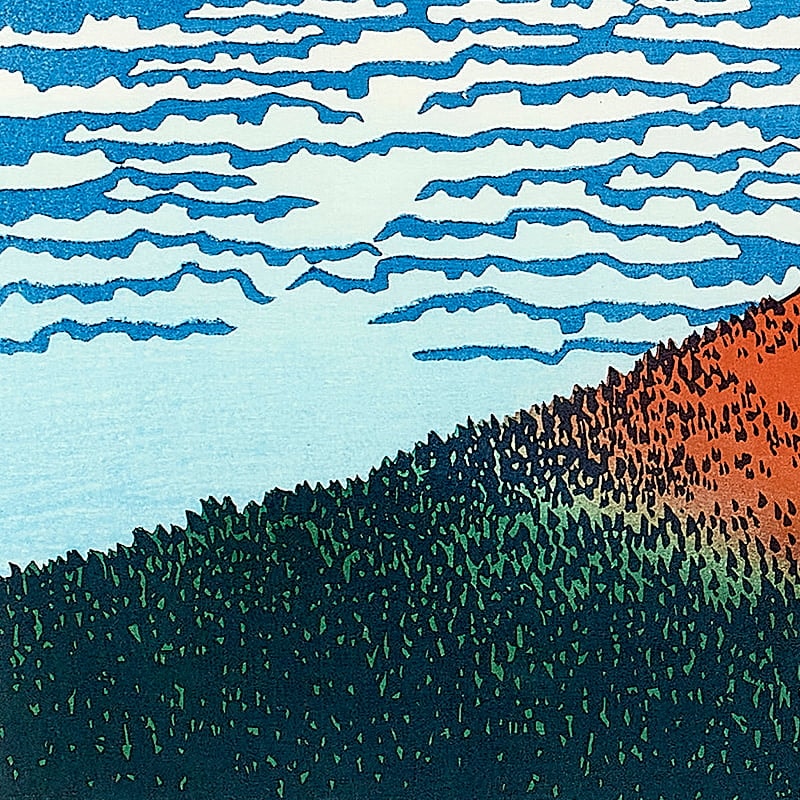 赤富士で有名な浮世絵 凱風快晴（葛飾北斎 富嶽三十六景）｜浮世絵工房