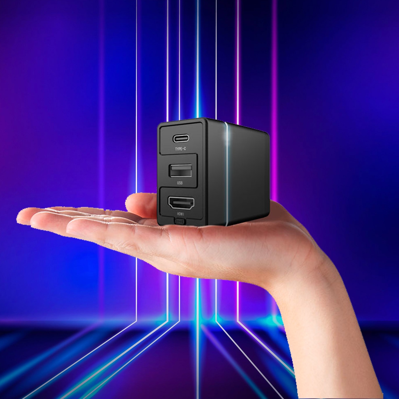 Dongii(ドンギー) Bluetooth5.0搭載 スイッチ対応 ドックHUB 65W電源