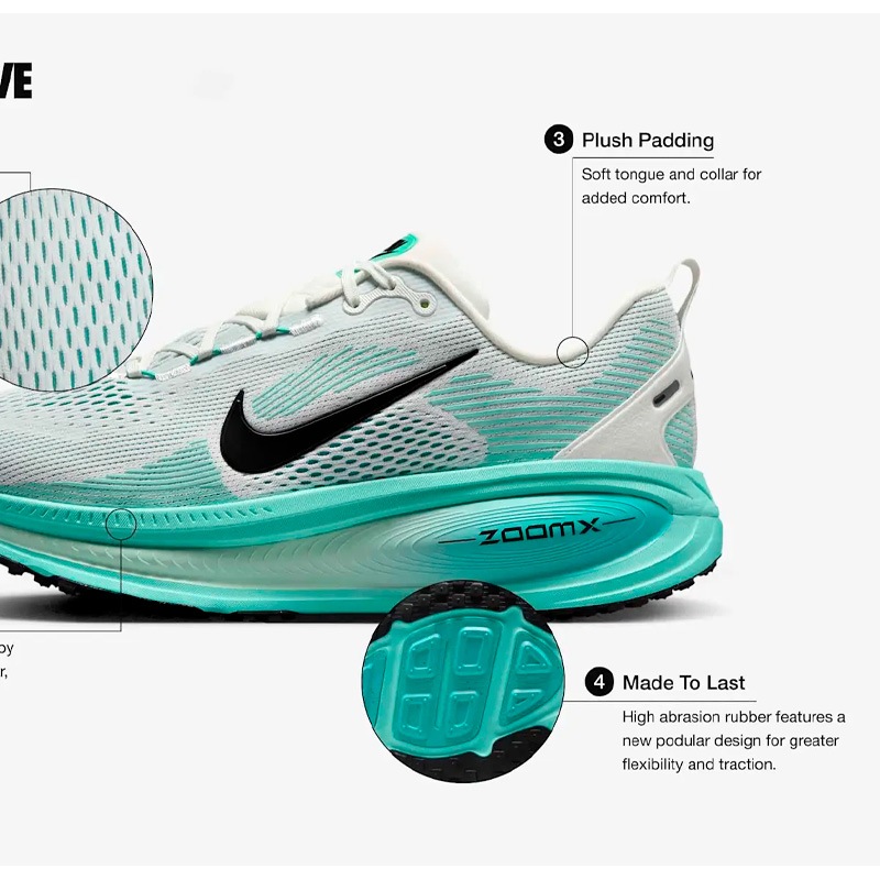 ナイキ NIKE ズーム ボメロ 18 HM6803-101 メンズ ロード ランニング