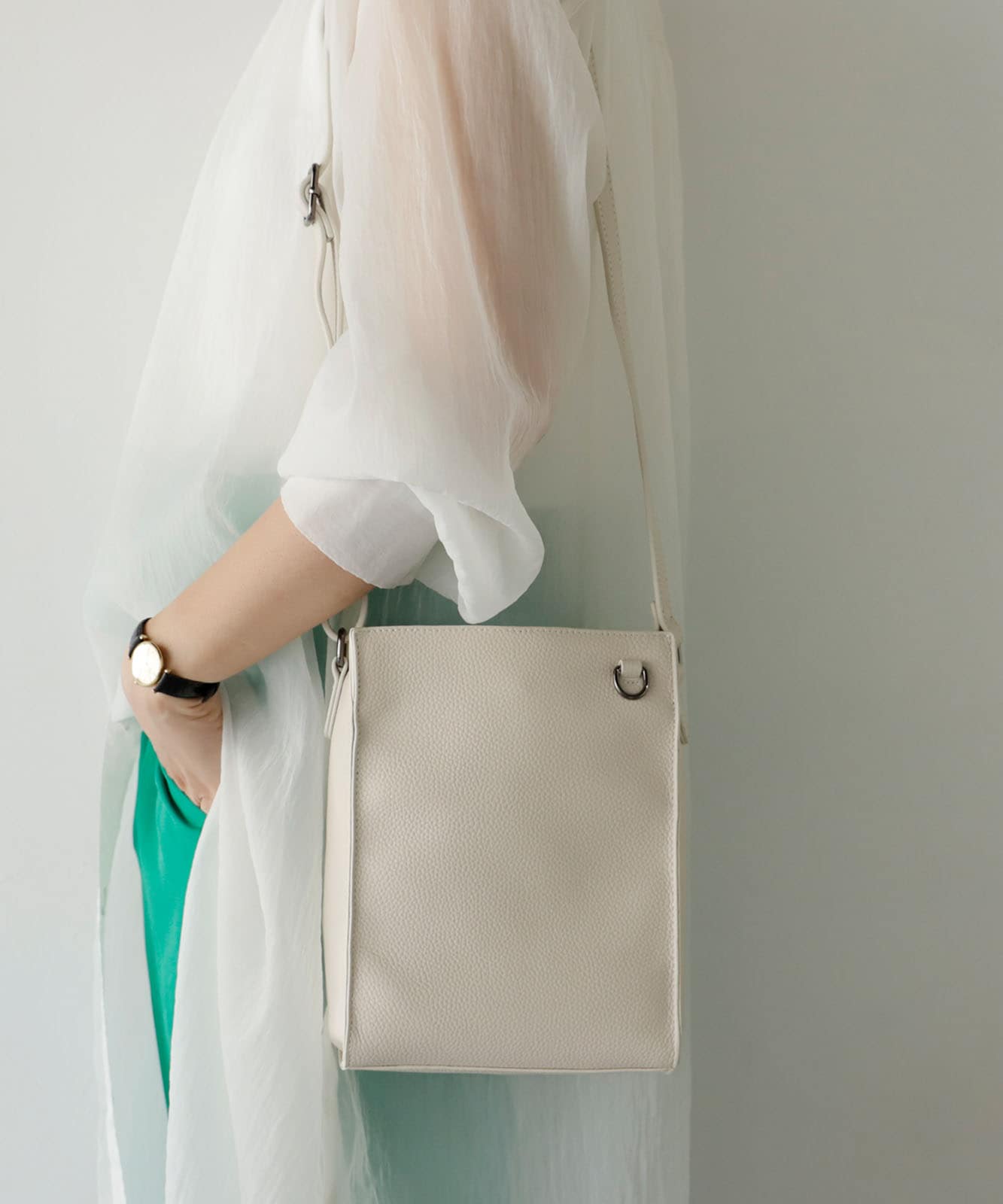 本牛革スクエアミニショルダーバッグ | バッグ,ショルダーバッグ