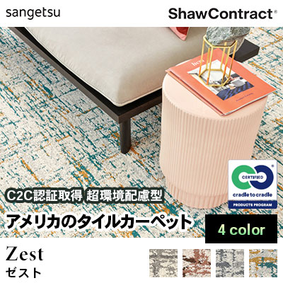 ショウ・コントラクト タイルカーペット [ゼスト] 487-87100～87675 4