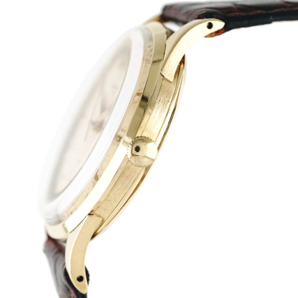 インターナショナル 18金無垢 ラウンドケース Cal.852 自動巻 OH済