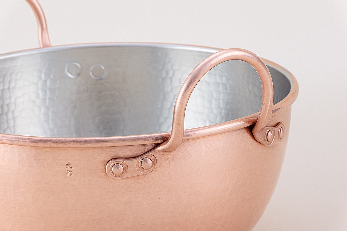 ジャム鍋（錫引き有り）（銅） | 鍋 | 鍛金工房 WESTSIDE33