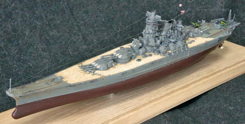 1/500 戦艦『大和』ディティールアップ完成品｜艦船模型の販売する