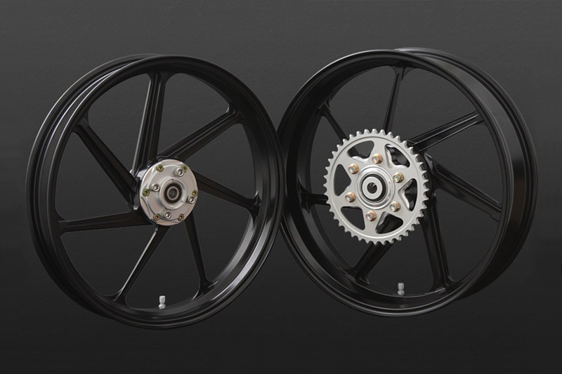 カワサキkz1000mk2・z750FX-1用純正ホイール