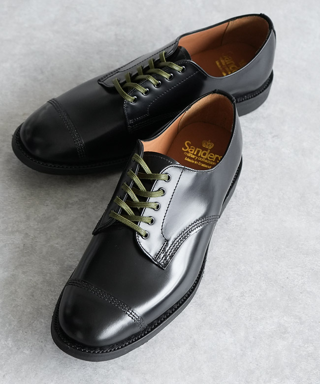 SALE 50%OFF】[1128B]【替え紐付属】SANDERS(サンダース) MILITARY