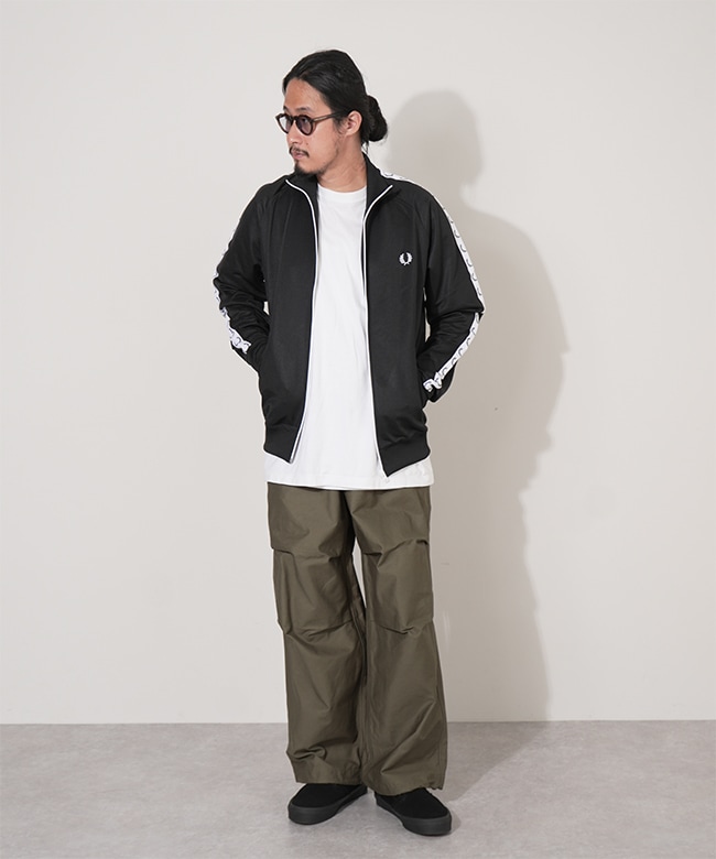 SALE 30%OFF】[J4620]FRED PERRY(フレッドペリー) Taped Track Jacket