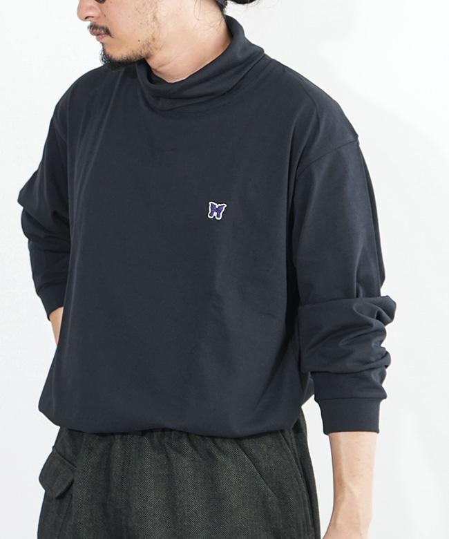 SALE 50%OFF】[pu305]NEEDLES(ニードルズ) L/S High Neck Tee - Poly