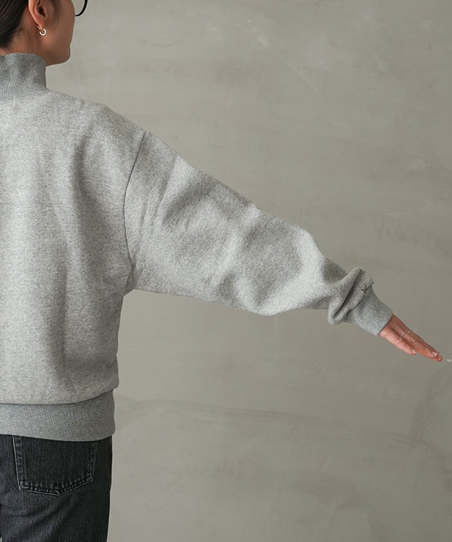 25AMSCU11]THE SHINZONE(ザ シンゾーン) HIGH NECK COMMON SWEATSHIRT