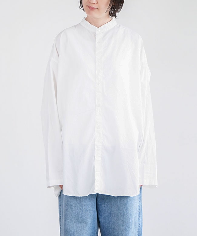 VC-2591U]Veritecoeur(ヴェリテクール) ユニセックススタンドカラー