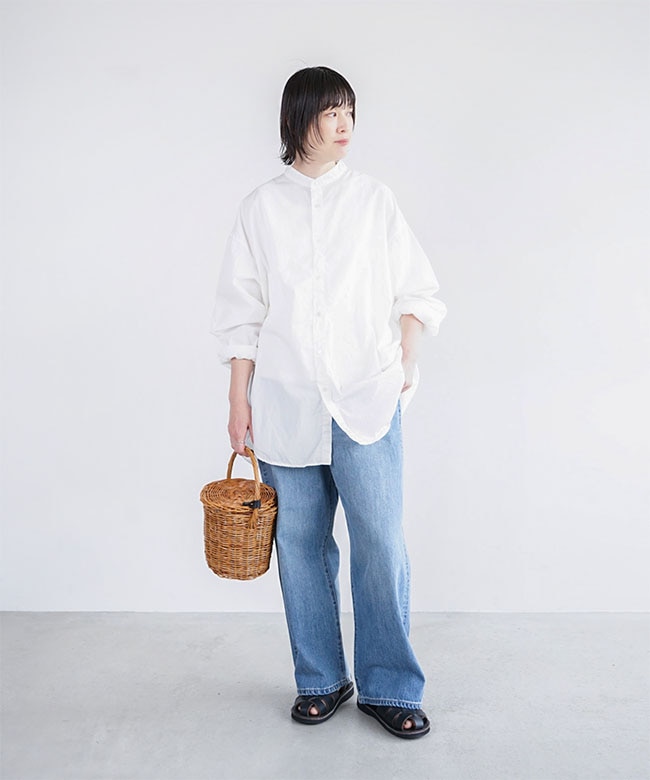 VC-2591U]Veritecoeur(ヴェリテクール) ユニセックススタンドカラー