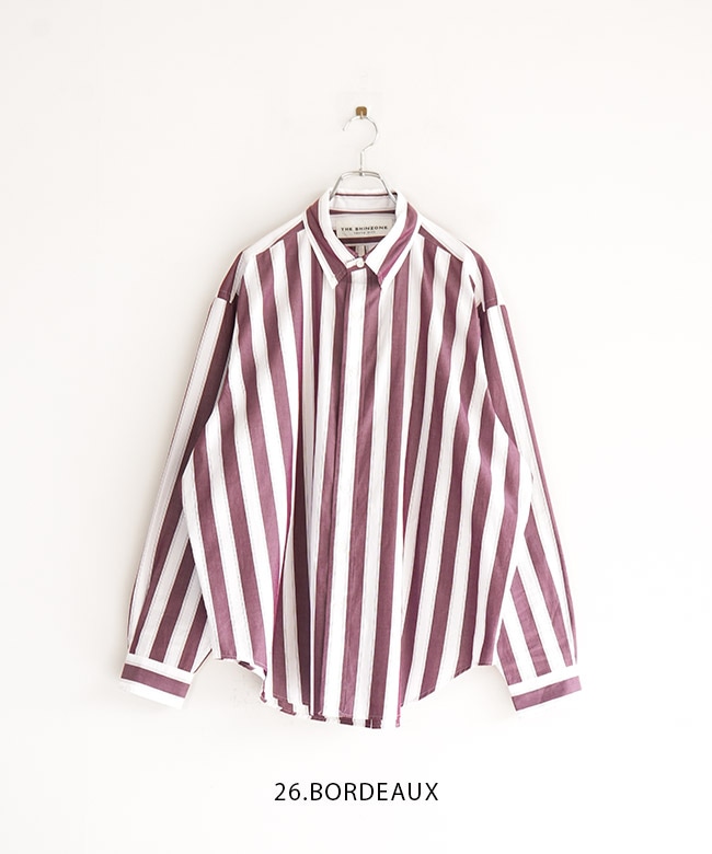 25SMSBL01]THE SHINZONE(ザ・シンゾーン)STRIPED DADDY SHIRT