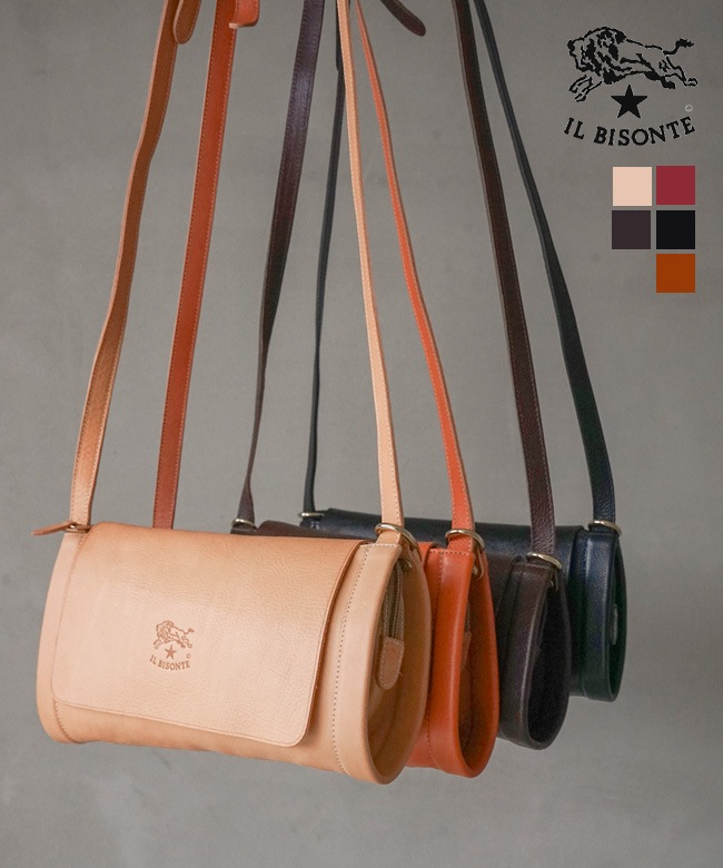 ◇【国内正規販売店】[411879] IL BISONTE(イルビゾンテ) フラップ