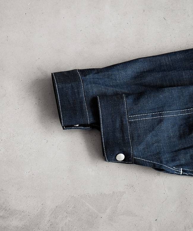 SF-252216]SASSAFRAS(ササフラス) Gardener Jacket / 8oz ミリタリー