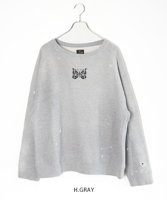RW336]NEEDLES(ニードルズ) Deconstructed Sweat Shirt - Cotton