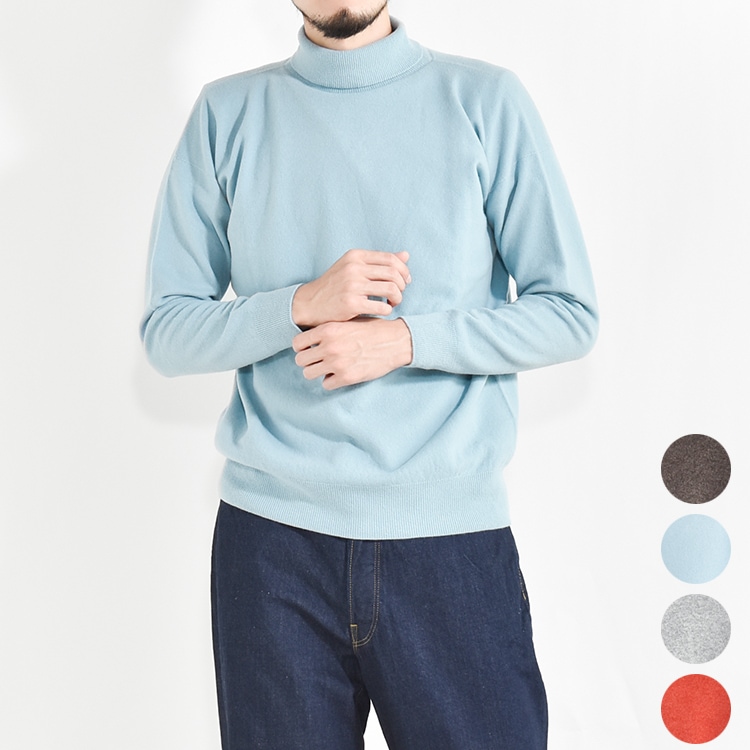 KN-21]MITTAN(ミタン/ミッタン)ウールタートルセーター | MITTAN