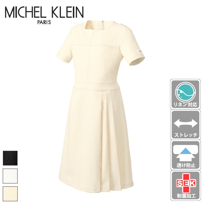 ミッシェルクラン] MK-0030 ワンピース-医療白衣と介護ユニフォームの
