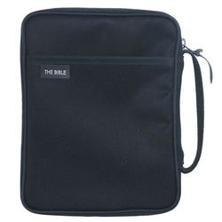 新価格)聖書カバー チノオールブラック 小型(A6) （51742）（いのちの