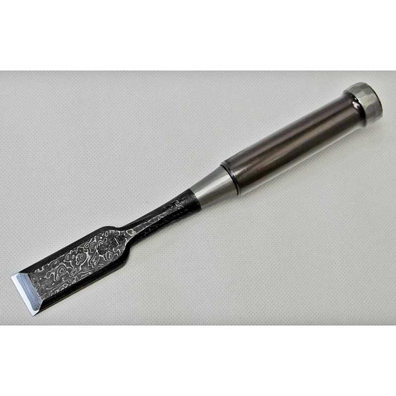 田斎作 山 源 木目追入鑿 8分 24mm 紫壇柄付 | 打ち刃物 | パワー