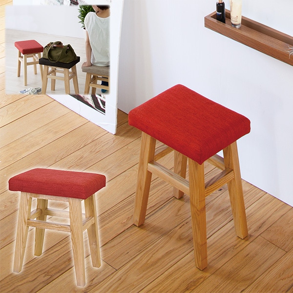 ユアサプライムス.com｜スツール 木製 おしゃれな天然木 アッシュ