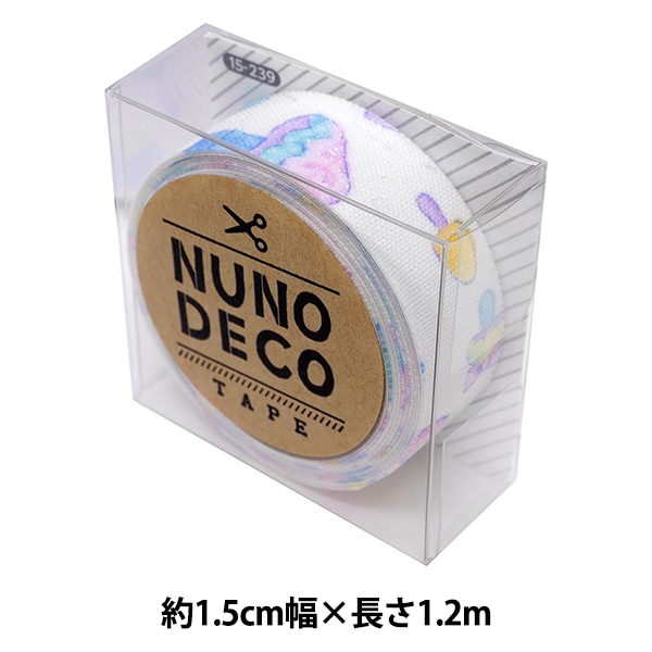 お名前ラベルシール 『NUNO DECO TAPE (ヌノデコテープ) 森のきのこ
