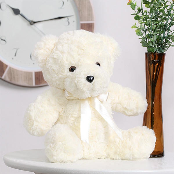 玩具 『ぬいぐるみ ベア ホワイト 18436』 生活雑貨,玩具| ホビー材料