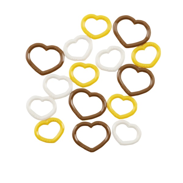 編み物ツール 『amicolle (アミコレ) 目かぞえマーカーセットMML 15個