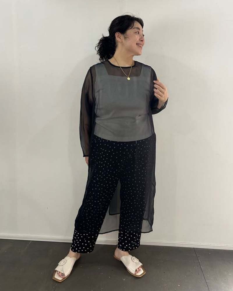 otostyle】シアーオーガンジーワンピース | ONE-PIECE | 元町ゼラール